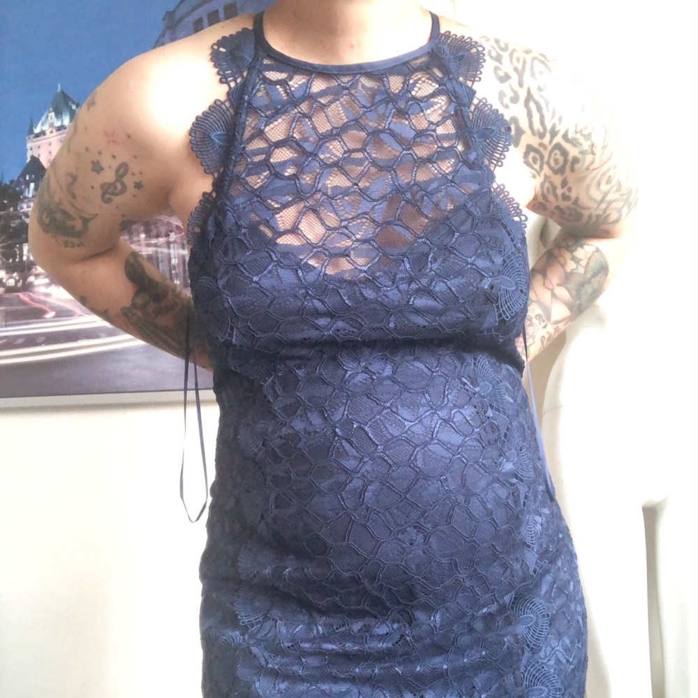 NWT MATERNITY DRESS ELEGANT EVENING DRESS COCKTAIL PARTY NEW! - Picture 4 of 16